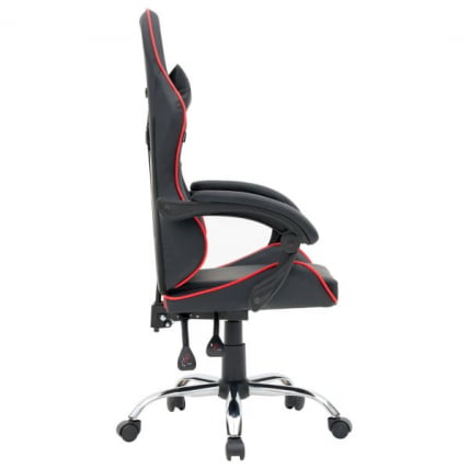 Кресло компьютерное CROMEX (КРОМЕКС) Joker GM-125 экокожа черное/красное_7