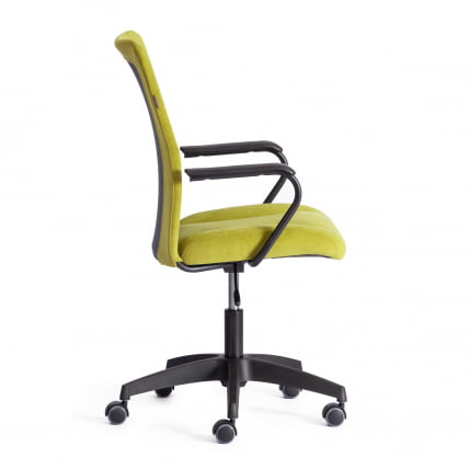 Кресло STAFF флок/ткань, олива/серый, 23/W-12_1