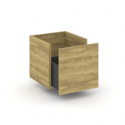 Вставка в надставку - один ящик+ЗС CONCEPT CN.NP-001 Дуб Винченцо Антрацит_0