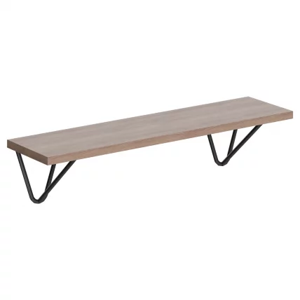 Полка навесная COFFEE SH-1-WIRE Ясень Шимо_0