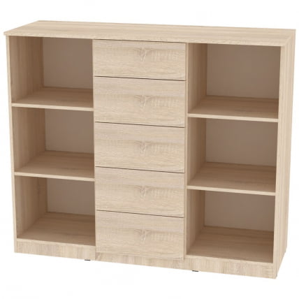 Комод Калисто(К25)1147х1352х468ПУСХтоОПЕН(ДМ) / Калисто(K25)1147х1352х468PUSHtoOPEN(ДМ)_1