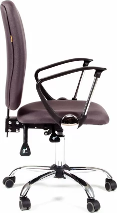 Офисное кресло для оператора CHAIRMAN 9801 Chrome темно-серый_2