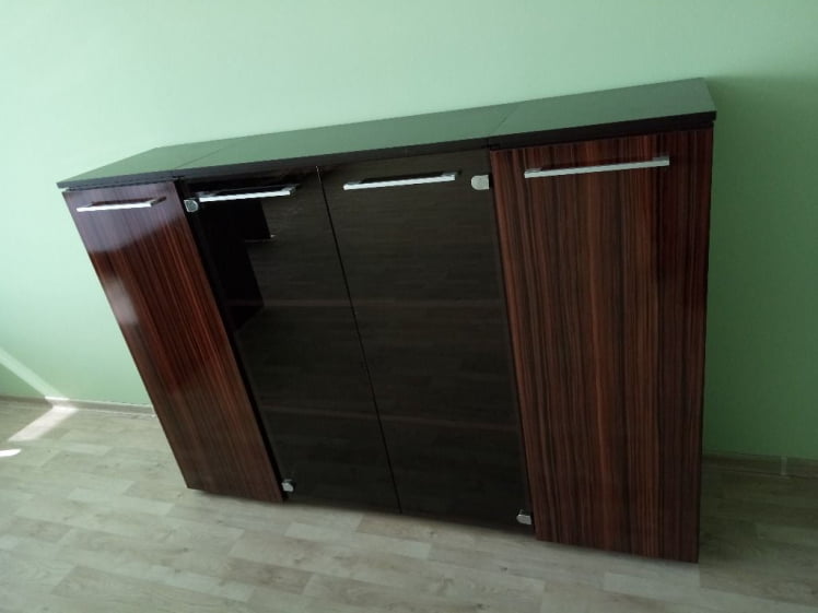 Тумба с фригобаром MTF 140 Макассар/Венге Магия_5