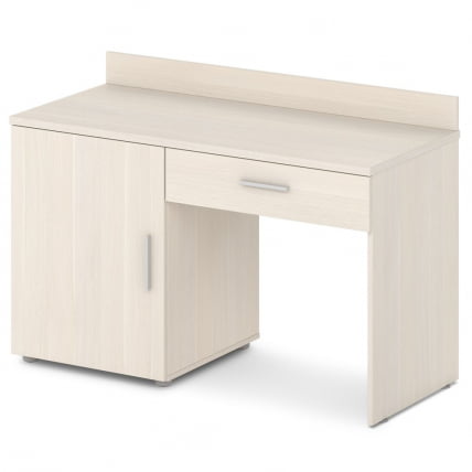 Стол с тумбой левый Ornata 	Н-440 Л Дуб Кобург_0