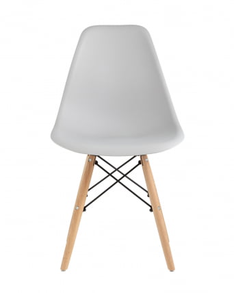 Стул Еамес Стиле ДСВ светло-серый (разборный каркас) / Eames Style DSW_1