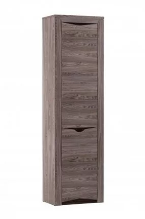 Шкаф-пенал Лючия 33.14 Ясень анкор темный Венге_0