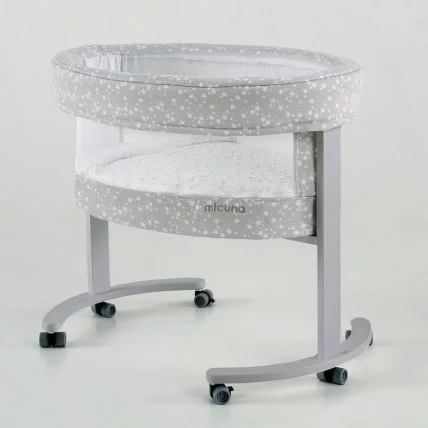Колыбель Micuna SMART МО-1456 FRESH Stars цвет aluminium_0