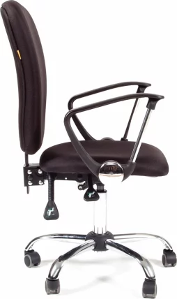 Офисное кресло для оператора CHAIRMAN 9801 Chrome черный_2