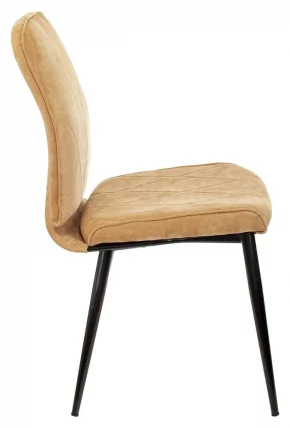 Стул для кухни Бюрократ KF-3 Горчичный Velvet 73_2