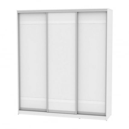 Шкаф-купе B-220х200х60-1(Белый-D9D9D9)_0