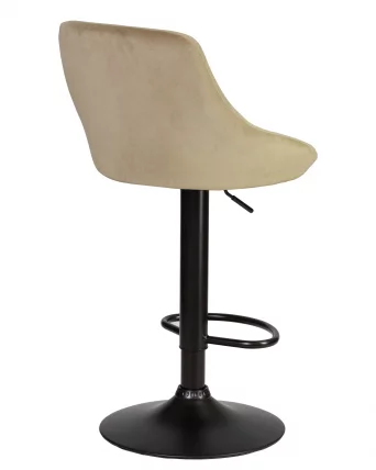 Стул барный DOBRIN LOGAN BLACK Мокко велюр MJ9-9_3