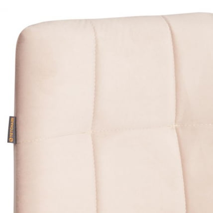 Стул обеденный Asti TREND, флок , бежевый/черный, 7, 47х54х86 см_13