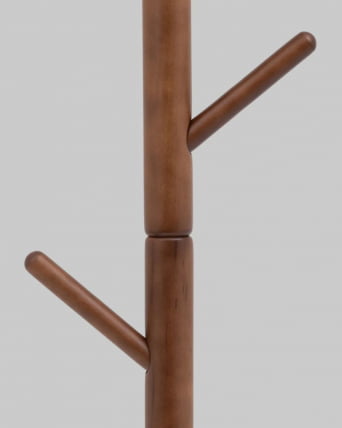 Вешалка напольная Hook Темное дерево_8