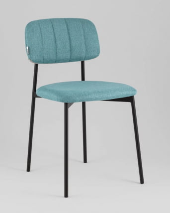 Стул Майло рогожка мятный_0