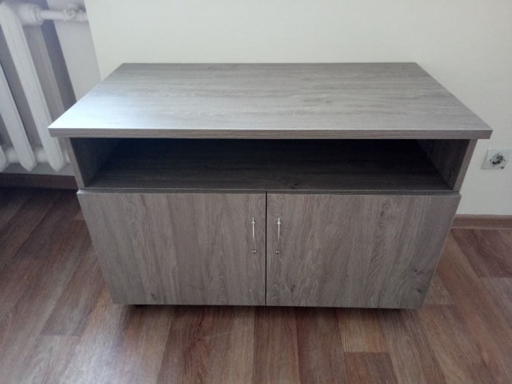 Тумба под оргтехнику Twin 14.11.11 Дуб Верцаска_4