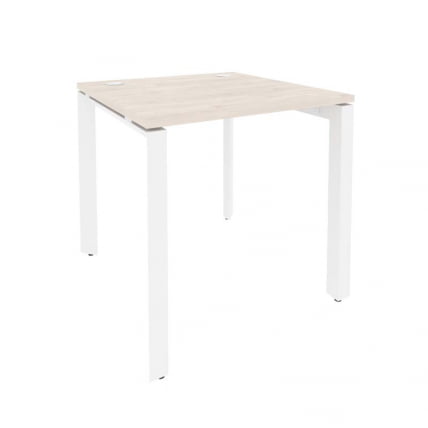 Стол рабочий на П-образном м/к ONIX O.MP-SP-0.8 Денвер Светлый/Белый_0