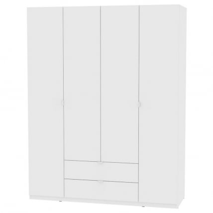 Шкаф распашный R-230х180х45-2-TR(Белый)_0