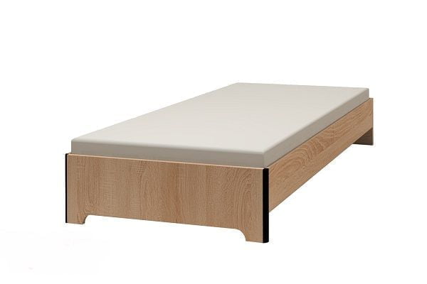 Кровать (900) Эко 5 Дуб сонома (спальня)_2