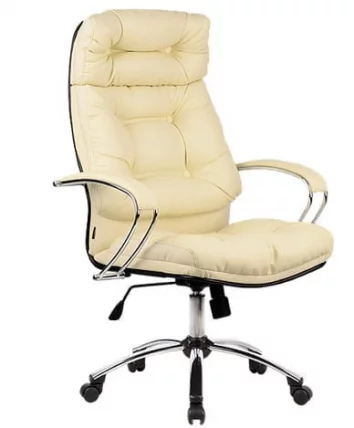 Кресло руководителя Метта ЛК-14 Ч 820 Бежевое / Metta LK-14 Ch_0