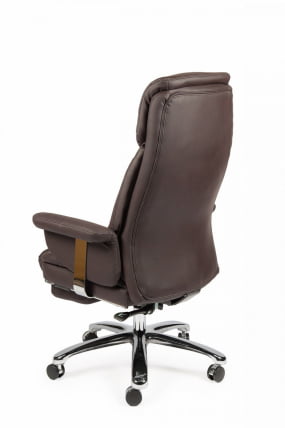 Кресло офисное Парламент H-2021-322 Темно-коричневый_4