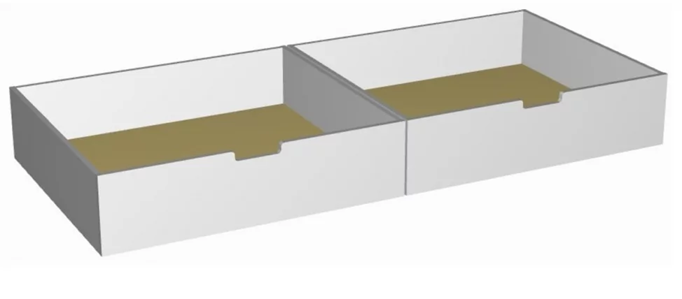 Ящики выкатные RooRoom VK-77 Белые_0