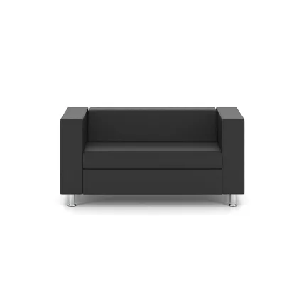 Диван Алекто двухместный Consul Green (кожа)_1