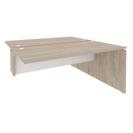 Стол-приставка двойной к опорным элементам ONIX O.D.SPR-4.8 Дуб Аттик/Белый_0