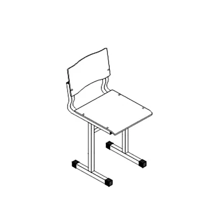 Стул ученический АЛц.СН-3-т20_0