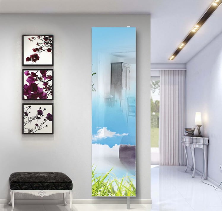 Поворотный зеркальный шкаф Драйв Шелф Арт (левый) Венге_9