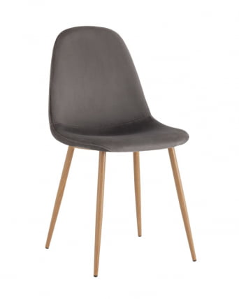 Комплект из четырех стульев Валенсия СН велюр антрацитовый 4 шт / SN_1