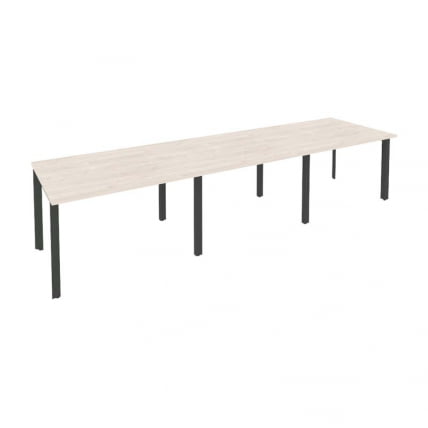 Стол переговорный (3 столешницы) ONIX O.MP-PRG-3.2 Денвер Светлый/Антрацит_0