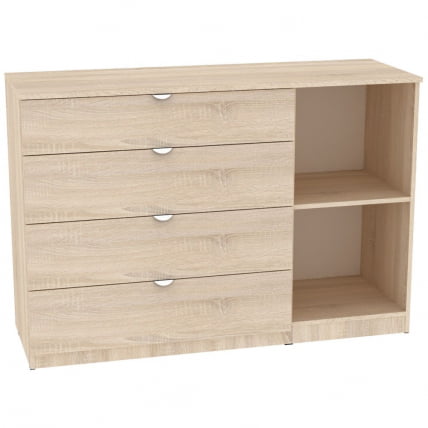 Комод Калисто(K45)923х1352х468ручкаторцеваяTR-2(Венге)_1