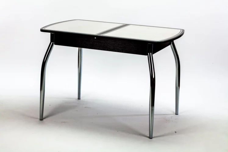 Стол обеденный Чикаго КЗ(6191) венге,крокодил жемчужный_0