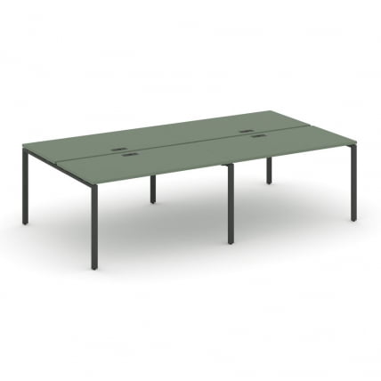 Рабочая станция двухсторонняя на 4 места CONCEPT CN.DRS-005 Кобо Антрацит_0