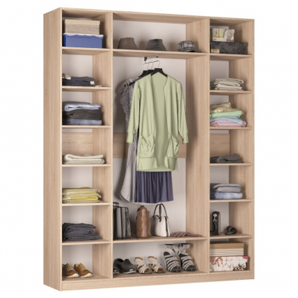 Шкаф распашный R-230х180х45-1-PO-M(ЯШТ-ЯШС)_1