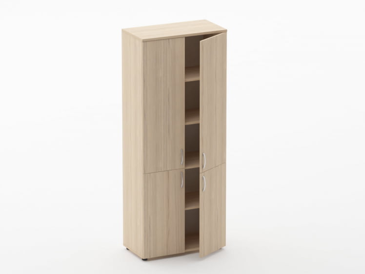 Шкаф высокий закрытый Glassy 6.19.131 Туя_1