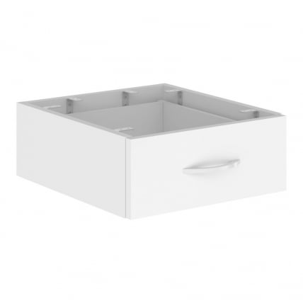 Тумба подвесная с одним ящиком IMAGO Plus СРС-1V.1 Белая_0