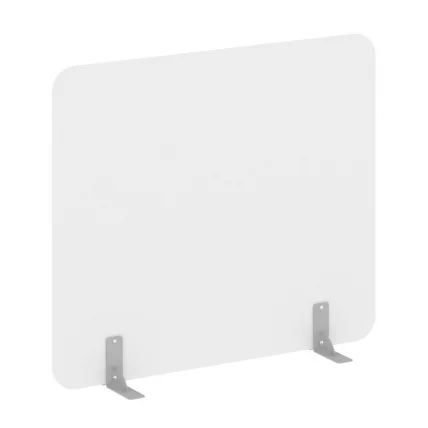 Перегородки на металлических опорах на фетровых подпятниках R-line DP.F-140-120 Белый Бриллиант_0