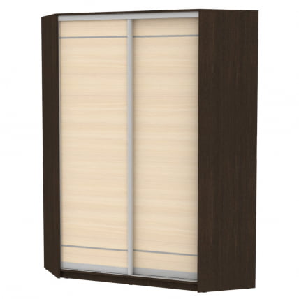 Шкаф-купе YA-198х1250-1(Венге-ДМ-D1D1)_0