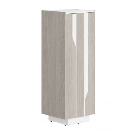 Шкаф средний Line СФ-574201 Дуб серый Белый_0