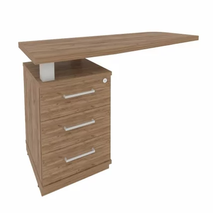 Тумба приставная First KTP-2 (L) Дуб Табак_0