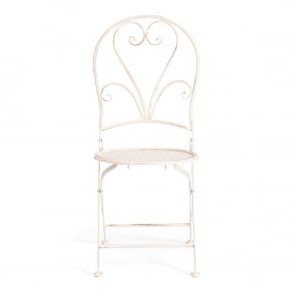 Стул Love Chair (PL08-11140) стальной сплав, античный белый, 40х47,5х94 см_3