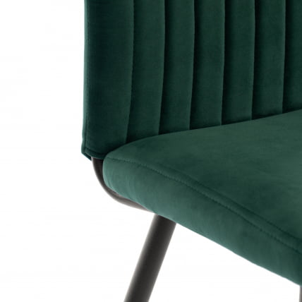 Стул обеденный Monte Carlo TREND, велюр, Deep Forest (изумруд), 49х51х93 см_6