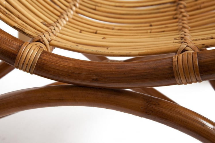 Кресло Secret De Maison Andersen (mod. 01 5085/1-1) натуральный ротанг, 67х98х81см, светлый мед/матовый_6