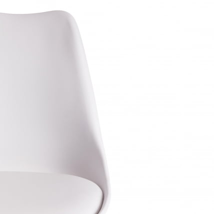 Стул барный TULIP BAR (mod. C1014H-1) пластик/дерево, 42 х 47,5 х 104 см, White (Белый) 70029/ натуральный_5