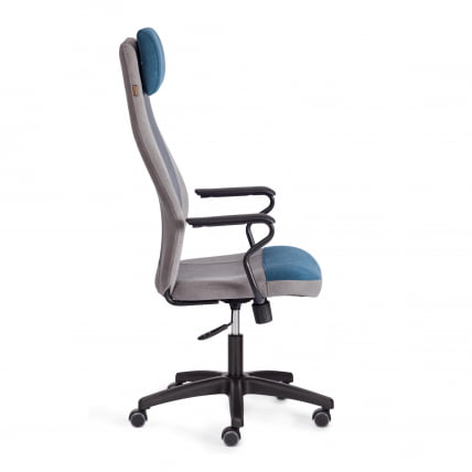 Кресло AVIATOR флок, ткань , синий/серый/серый, 32/29/W2-1_1