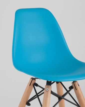 Стул ЕАМЕС ДСВ детский Голубой / EAMES DSW_7