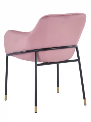 Стул Сандра велюр Пыльно-розовый_5