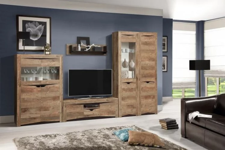 Шкаф для одежды Лючия 33.03 Кейптаун Венге_1