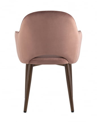 Стул Венера NEW диамант велюр Пыльно-розовый_4